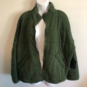 NWT Forever 21 Dolman Quilted Jacket (S)